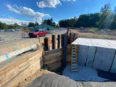 Route 819 Roundabout culvert Route 819 Roundabout culvert