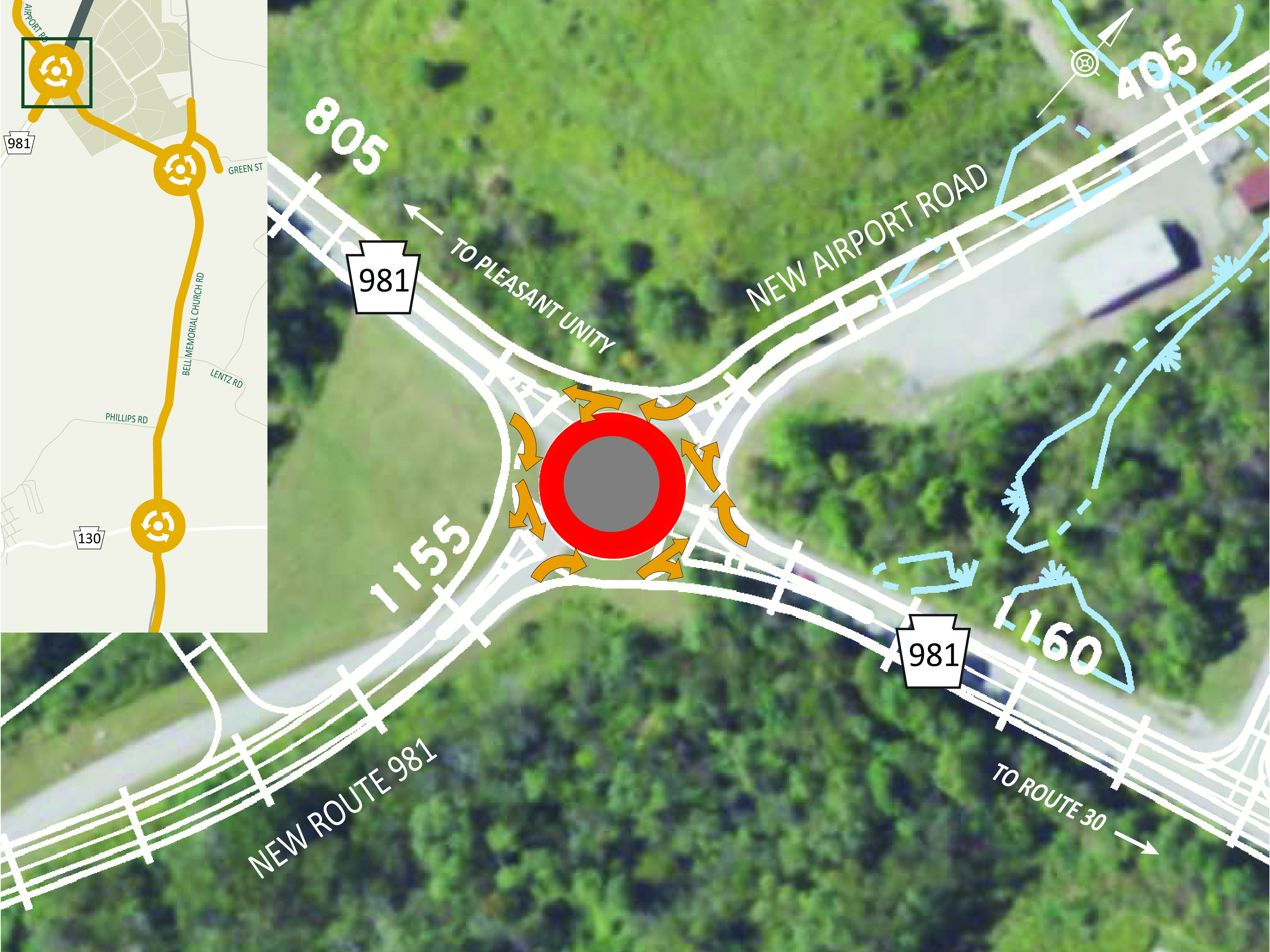 Airport Road Roundabout Airport Road Roundabout